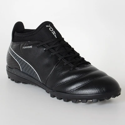 CHUTEIRA SOCIETY PUMA ONE 17.3 TT BDP - Preto/prata