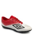 CHUTEIRA SOCIETY UMBRO NEO GEO MASCULINO - Cinza/vermelho