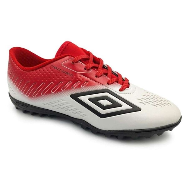 CHUTEIRA SOCIETY UMBRO NEO GEO MASCULINO - Cinza/vermelho