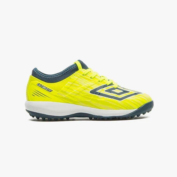 CHUTEIRA SOCIETY UMBRO ULTIMATE JR INFANTIL - Amarelo/marinho
