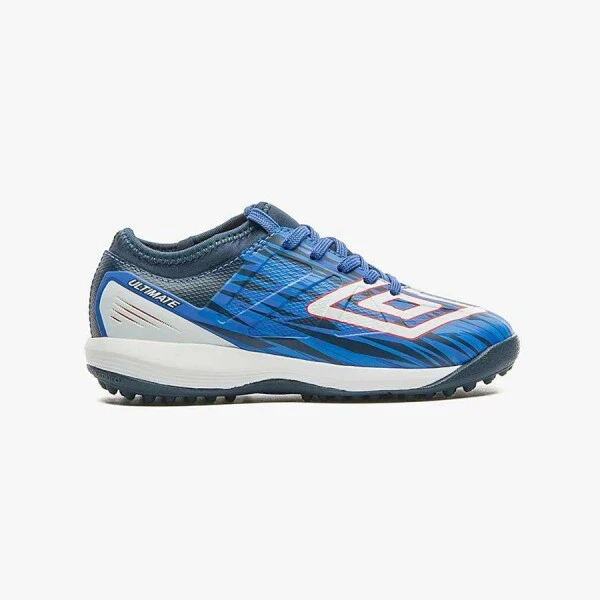CHUTEIRA SOCIETY UMBRO ULTIMATE JR INFANTIL - Azul/branco