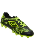 CHUTEIRA UMBRO CAMPO KICKER 3 INFANTIL - Preto/verde
