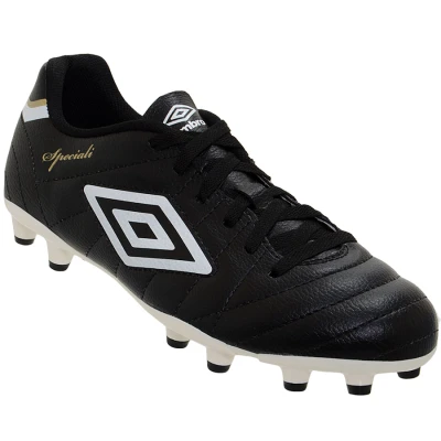 CHUTEIRA UMBRO CAMPO SPECIALI CLUB - Preto/branco