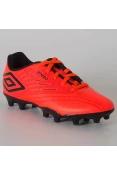 CHUTEIRA UMBRO CAMPO SPEED IV INFANTIL - Laranja/preto