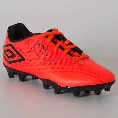 CHUTEIRA UMBRO CAMPO SPEED IV INFANTIL - Laranja/preto