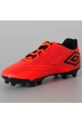 CHUTEIRA UMBRO CAMPO SPEED IV INFANTIL - Laranja/preto