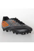 CHUTEIRA UMBRO CAMPO SPEED IV INFANTIL - Preto/laranja