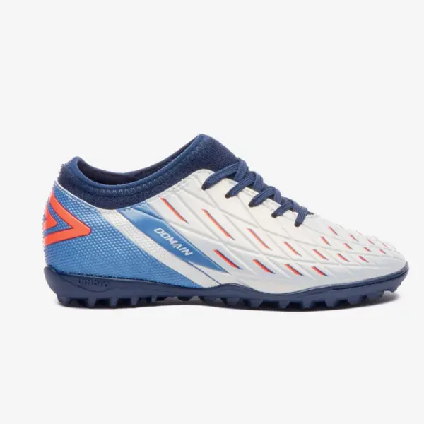 CHUTEIRA UMBRO DOMAIN TF INFANTIL - Cinza/azul