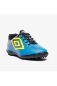 CHUTEIRA UMBRO FAST II SOCIETY INFANTIL - Azul/verde