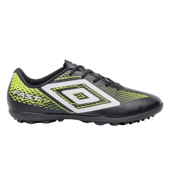 CHUTEIRA UMBRO FAST II SOCIETY - Preto/verde CHUTEIRA UMBRO FAST II SOCIETY - Preto/verde