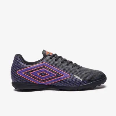 CHUTEIRA UMBRO FOOTBALL SOCIETY - Preto/roxo