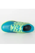 CHUTEIRA UMBRO INDOOR SLICE 3 INFANTIL - Verde/azul CHUTEIRA UMBRO INDOOR SLICE 3 INFANTIL - Verde/azul