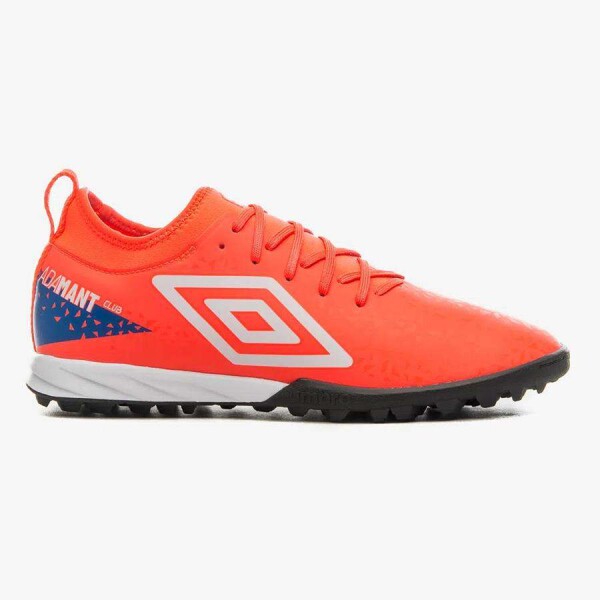 CHUTEIRA UMBRO SOCIETY ADAMANT CLUB - Laranja/branco