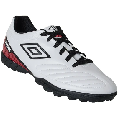 CHUTEIRA UMBRO SOCIETY ATTAK 2 TF - Branco/preto
