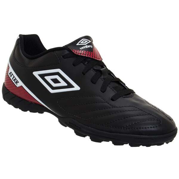 CHUTEIRA UMBRO SOCIETY ATTAK 2 TF - Preto/branco