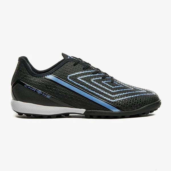 CHUTEIRA UMBRO SOCIETY CHROME MASCULINO - Preto/azul