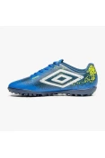 CHUTEIRA UMBRO SOCIETY COSMIC - Azul/branco