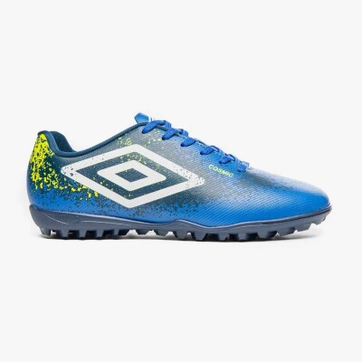 CHUTEIRA UMBRO SOCIETY COSMIC - Azul/branco