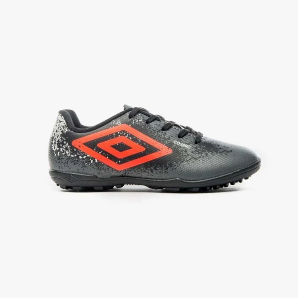 CHUTEIRA UMBRO SOCIETY COSMIC JR - Grafite/laranja