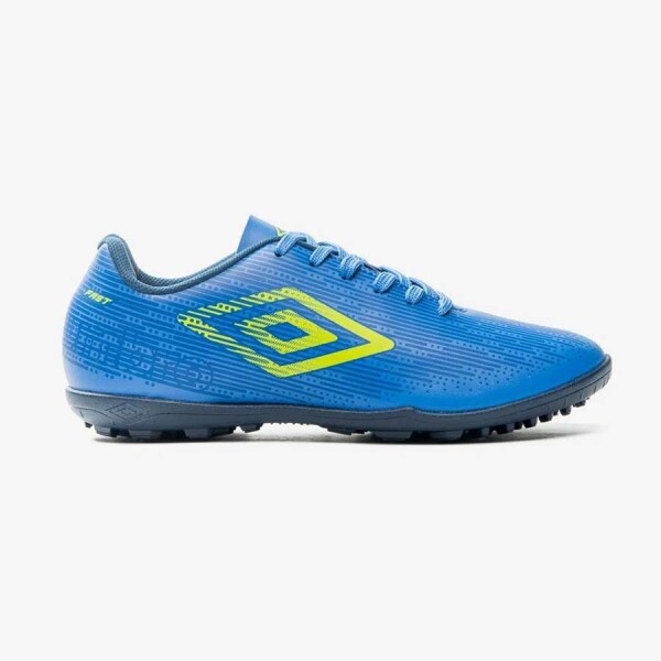 CHUTEIRA UMBRO SOCIETY FAST MASCULINA - Azul/verde