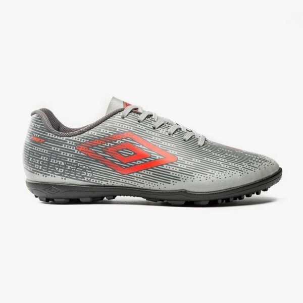 CHUTEIRA UMBRO SOCIETY FAST MASCULINA - Prata/laranja