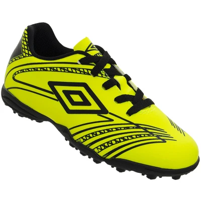 CHUTEIRA UMBRO SOCIETY KICKER 3 INFANTIL - Verde/preto