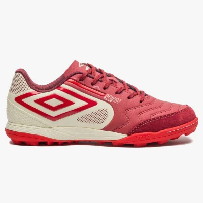 CHUTEIRA UMBRO SOCIETY PRO 5 BUMP CLUB - Bordo/bege