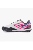 CHUTEIRA UMBRO SOCIETY PRO 5 BUMP CLUB - Branco/roxo CHUTEIRA UMBRO SOCIETY PRO 5 BUMP CLUB - Branco/roxo