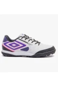 CHUTEIRA UMBRO SOCIETY PRO 5 BUMP CLUB - Branco/roxo CHUTEIRA UMBRO SOCIETY PRO 5 BUMP CLUB - Branco/roxo