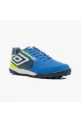 CHUTEIRA UMBRO SOCIETY PRO 5 BUMP CLUB MASCULINA - Azul/branco