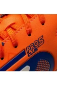 CHUTEIRA UMBRO SOCIETY PRO 5 BUMP CLUB MASCULINA - Laranja/azul