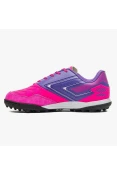 CHUTEIRA UMBRO SOCIETY PRO 5 BUMP CLUB MASCULINA - Pink/azul