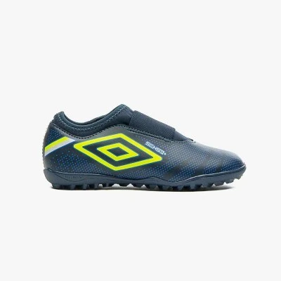 CHUTEIRA UMBRO SOCIETY SENSE INFANTIL - Marinho/verde