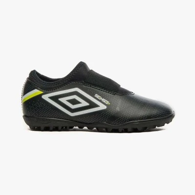 CHUTEIRA UMBRO SOCIETY SENSE INFANTIL - Preto/branco