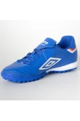 CHUTEIRA UMBRO SOCIETY SPECIALI III CLUB - Azul/branco CHUTEIRA UMBRO SOCIETY SPECIALI III CLUB - Azul/branco