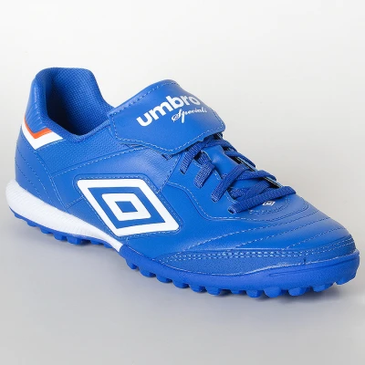 CHUTEIRA UMBRO SOCIETY SPECIALI III CLUB - Azul/branco