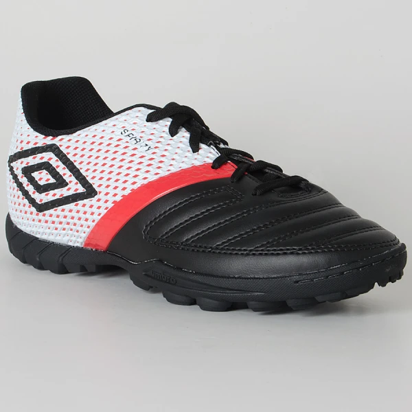 CHUTEIRA UMBRO SOCIETY SPIRITY - Preto/branco