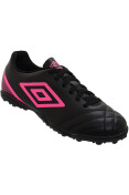 CHUTEIRA UMBRO SOCIETY STRIKER 3 FEMININO - Preto/pink CHUTEIRA UMBRO SOCIETY STRIKER 3 FEMININO - Preto/pink