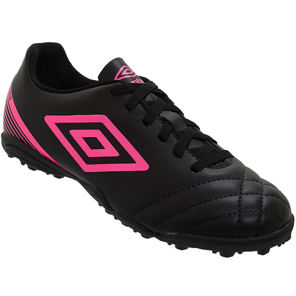 CHUTEIRA UMBRO SOCIETY STRIKER 3 FEMININO - Preto/pink