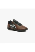 CHUTEIRA UMBRO SOCIETY TECHNO JR INFANTIL - Preto/laranja