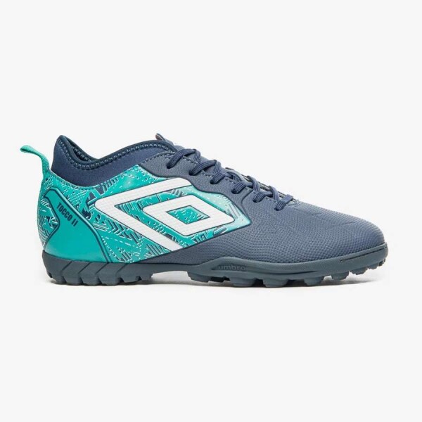 CHUTEIRA UMBRO SOCIETY TOCCO II CLUB MASCULINO - Marinho/branco