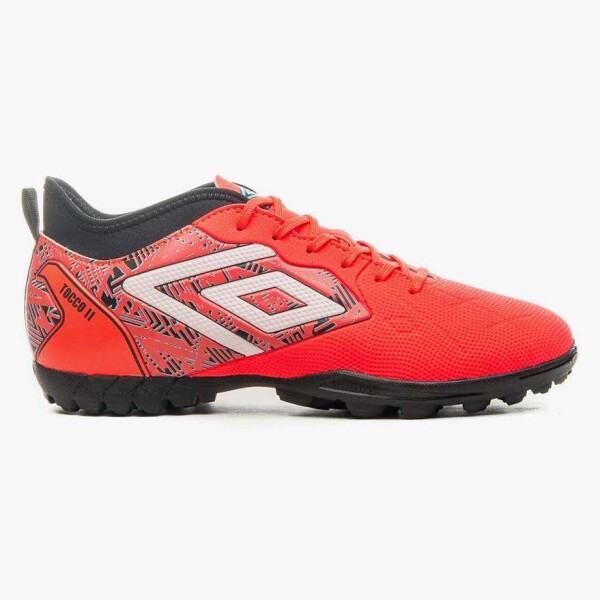 CHUTEIRA UMBRO SOCIETY TOCCO II CLUB MASCULINO - Vermelho/branco