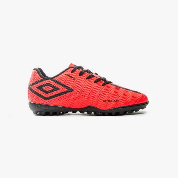 CHUTEIRA UMBRO SOCIETY ULTRASKIN JR - Laranja/preto