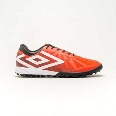 CHUTEIRA UMBRO SOCIETY VELOCITA 6 CLUB - Vermelho/branco