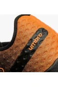 CHUTEIRA UMBRO SOCIETY WARSKIN INFANTIL - Preto/laranja