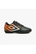 CHUTEIRA UMBRO SOCIETY WARSKIN INFANTIL - Preto/laranja