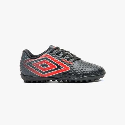 CHUTEIRA UMBRO SOCIETY WARSKIN INFANTIL - Preto/vermelho