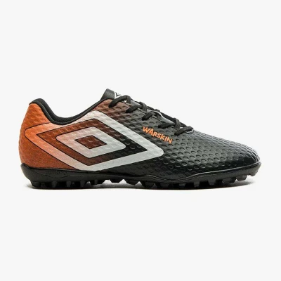 CHUTEIRA UMBRO SOCIETY WARSKIN - Preto/laranja CHUTEIRA UMBRO SOCIETY WARSKIN - Preto/laranja