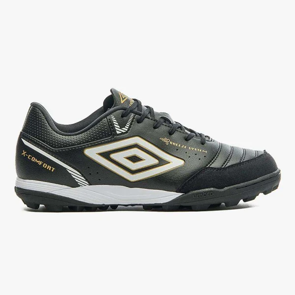 CHUTEIRA UMBRO SOCIETY X-COMFORT MASCULINA - Preto/branco