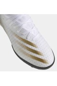 CHUTEIRA X GHOSTED.3 SOCIETY ADIDAS MASCULINA - Branco/dourado